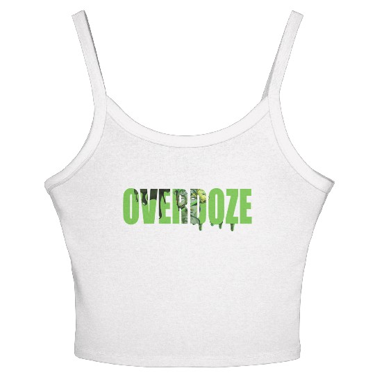Overdose Thriller Art Print Women's Spaghetti Strap Tank Top