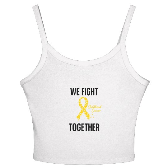 American Warrior of Strength & Awareness Women's Spaghetti Strap Tank Top