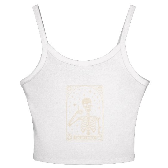 The Life Coach Tarot Card Motivation Speaker Women's Spaghetti Strap Tank Top