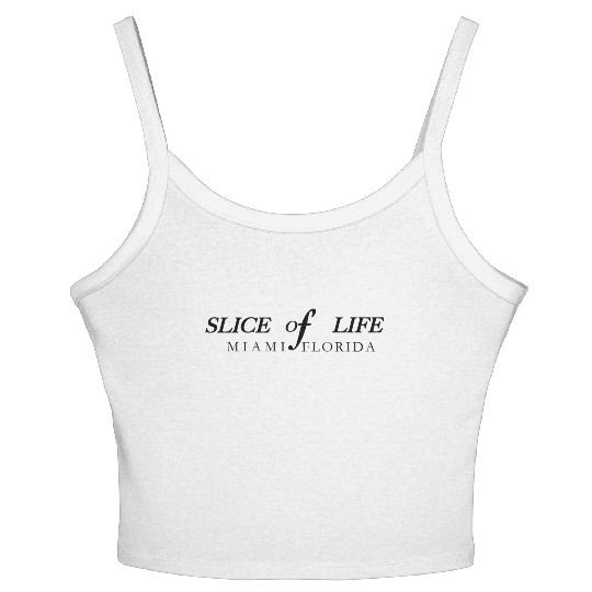 Slice of life dexter Women's Spaghetti Strap Tank Top