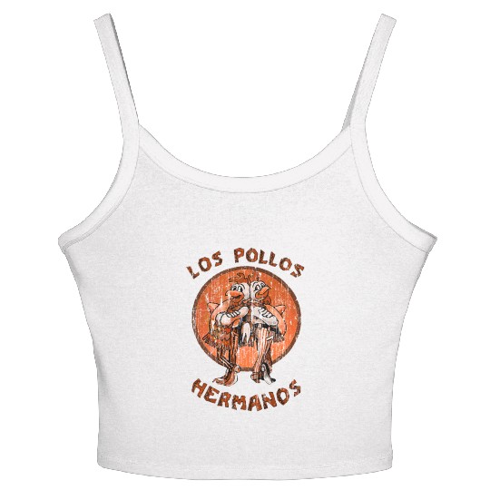 los pollos hermanos Women's Spaghetti Strap Tank Top