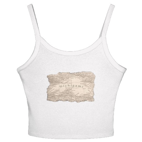 Gichigami Lake Superior Great Lakes Women's Spaghetti Strap Tank Top