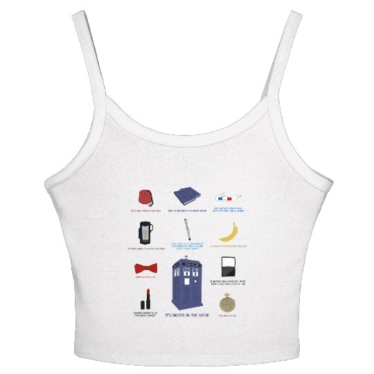 Doctor Who Items Women's Spaghetti Strap Tank Top