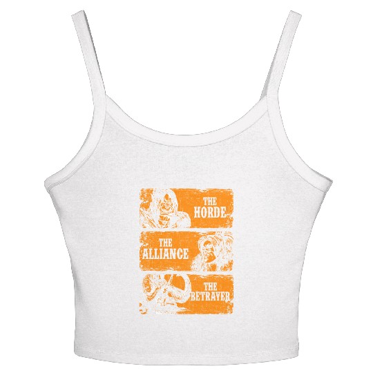 Warcraft-Warcraft stories Women's Spaghetti Strap Tank Top for Fans