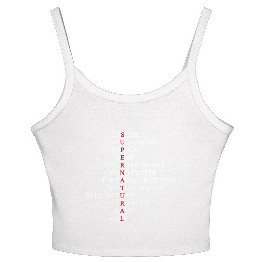 Supernatural - Awesome supernatural Women's Spaghetti Strap Tank Top