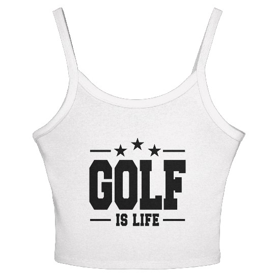 golf is life 1 Women's Spaghetti Strap Tank Top