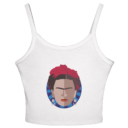 TGIF | Thank God it's Frida Kahlo Women's Spaghetti Strap Tank Top