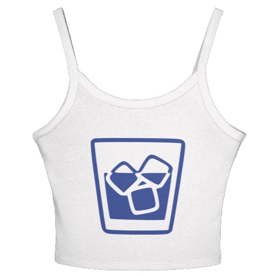 Alcohol and Ice Women's Spaghetti Strap Tank Top