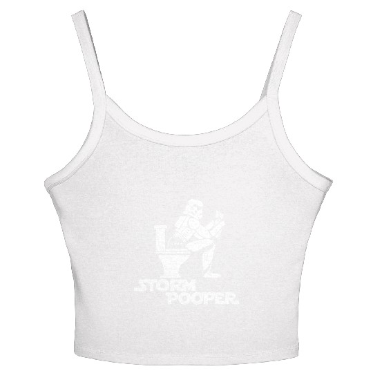 Storm Trooper Pooper Women's Spaghetti Strap Tank Top