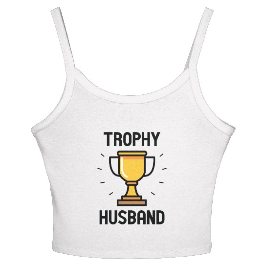 Trophy Husband Women's Spaghetti Strap Tank Top