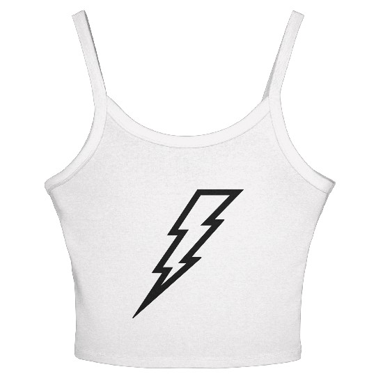 Lightning Bolt Women's Spaghetti Strap Tank Top