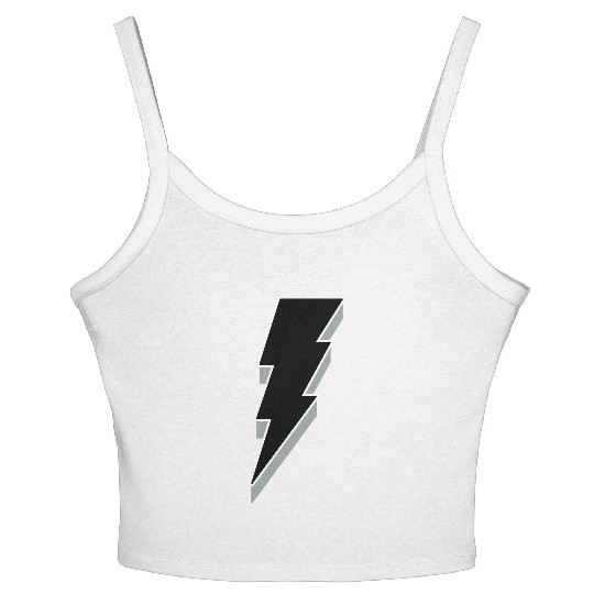 Lightning Bolt - 3D Women's Spaghetti Strap Tank Top