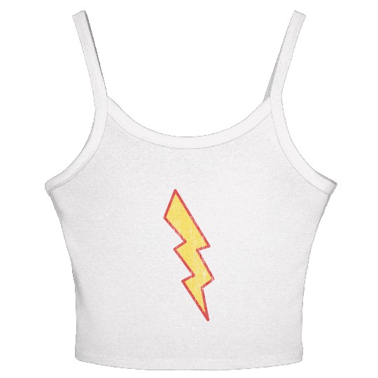 Vintage Lightning Bolt Women's Spaghetti Strap Tank Top