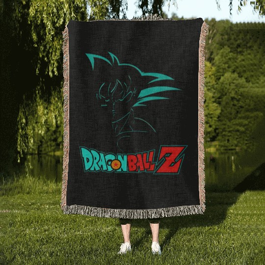 GOKU - DRAGON BALL Woven Blankets