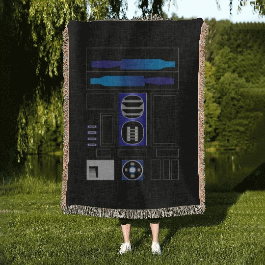 R2D2 Woven Blankets