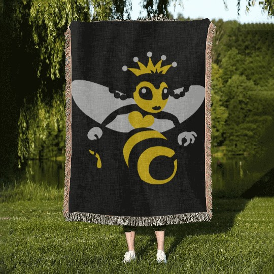 Queen Bee Woven Blankets
