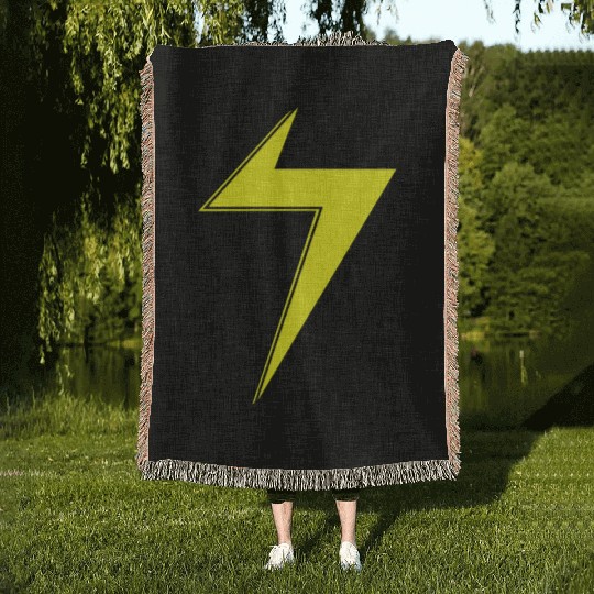 Ms Marvel Bolt Woven Blankets