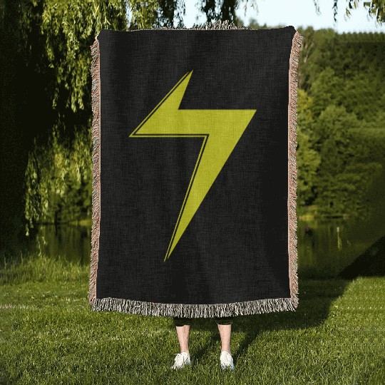 Ms Marvel Bolt Woven Blankets