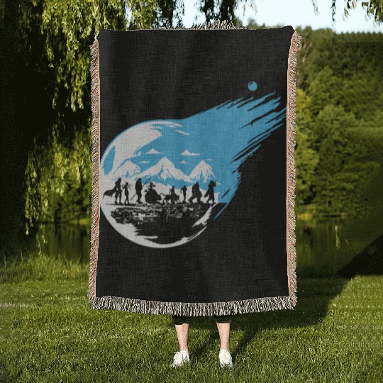 Final Fantasy 7 Inspired Woven Blankets