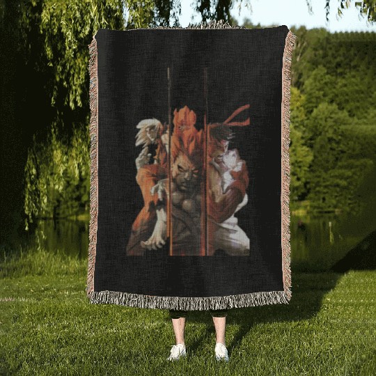 Street Fighter 6 Woven Blankets