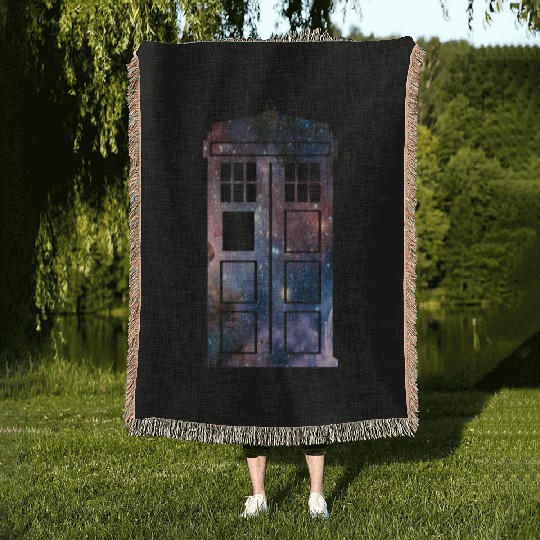 tardis Woven Blankets