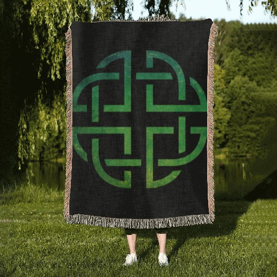 Celtic Knot Woven Blankets