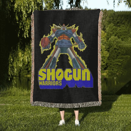 Shogun Warriors Woven Blankets