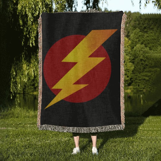 Lightning Bolt Woven Blankets