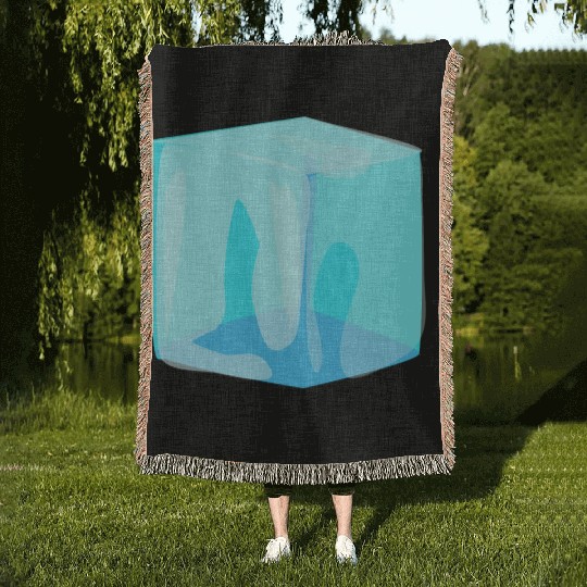 Ice Cube Woven Blankets