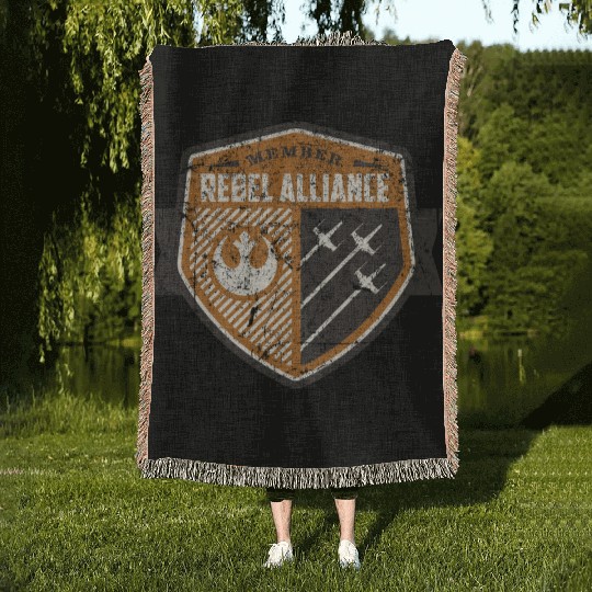 Rebel Alliance Woven Blankets