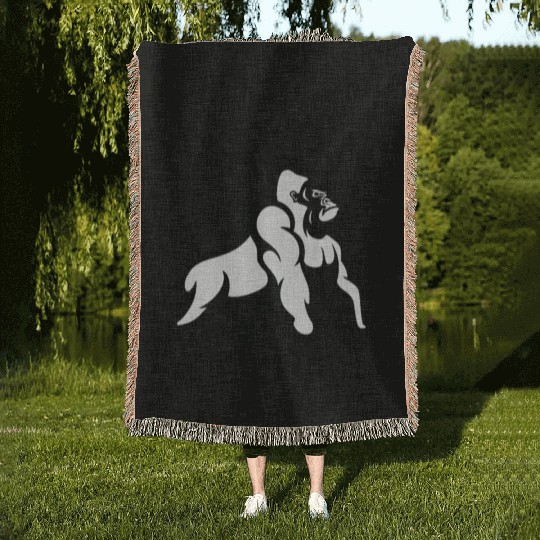 RIP Harambe Woven Blankets