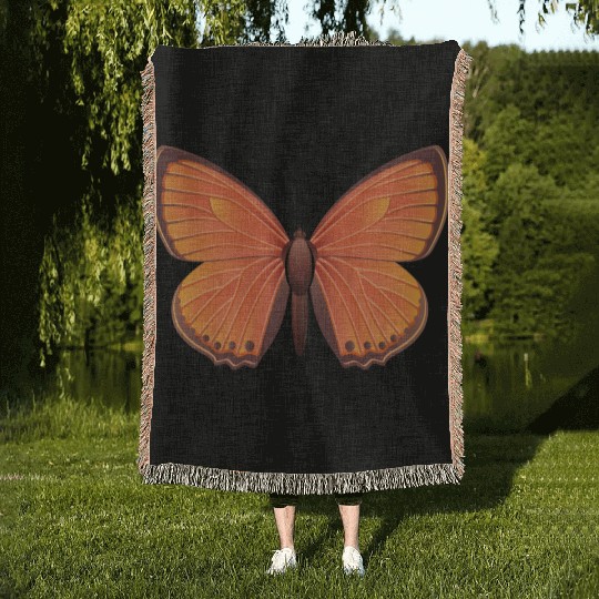 Scarce copper Woven Blankets