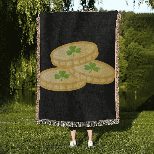 St. Patrick's Day Woven Blankets