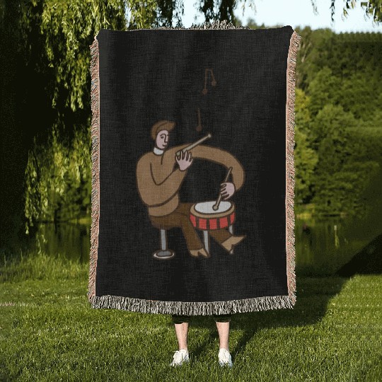 Drummer Woven Blankets