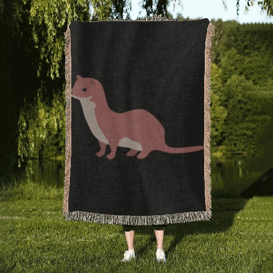 weasel Woven Blankets