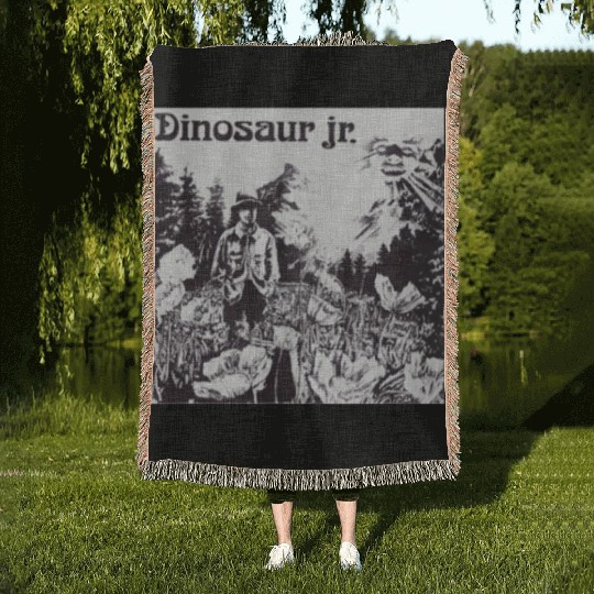 Dinosaur Jr. Woven Blankets