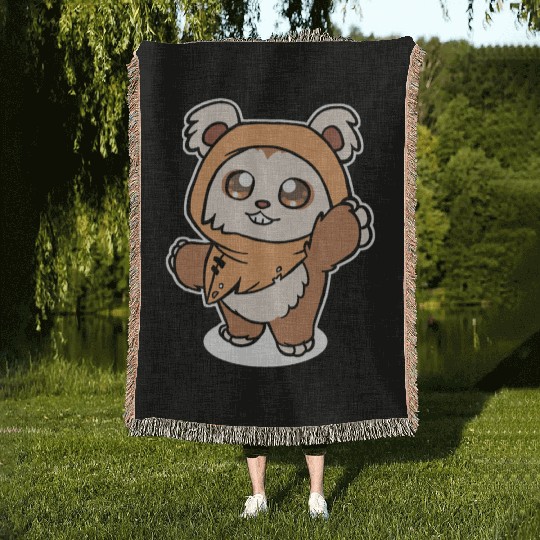 Baby Ewok Woven Blankets