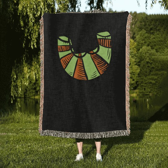 Croissant "Y" Woven Blankets