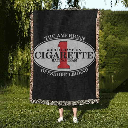 Cigarette Racing Team Woven Blankets