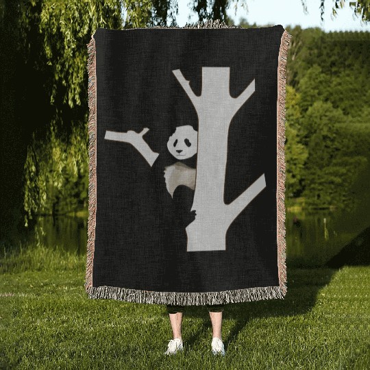 climbing ladder klettern leiter cycling mountain s Woven Blankets