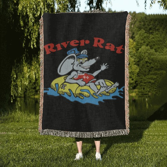River Rat Swim Woven Blankets