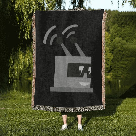 active robot Woven Blankets