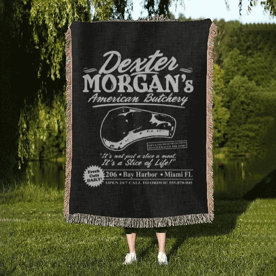 Dexter morgan - Dexter morgan - dexter morgan's Woven Blankets