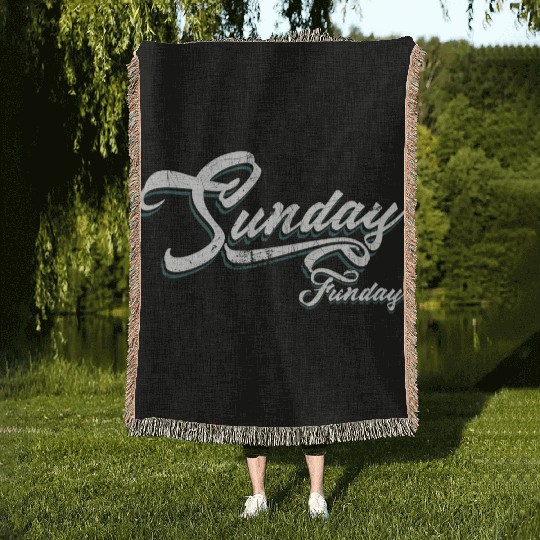 Sunday Funday Woven Blankets