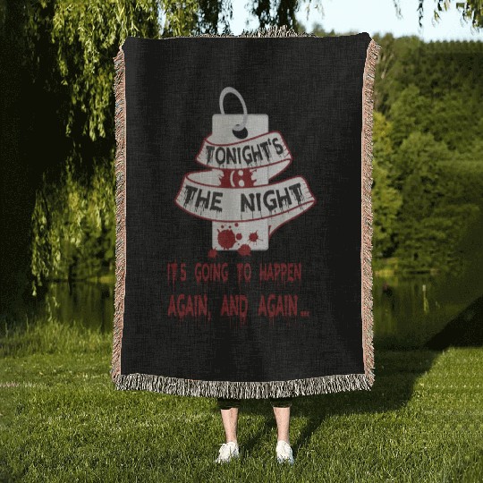 Dexter Blood Night Woven Blankets