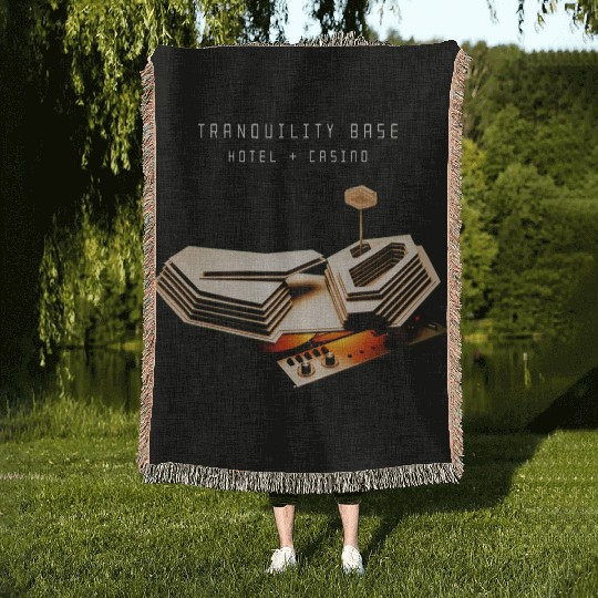 Arctic Monkeys - Tranquility Base Hotel & Casino Woven Blankets