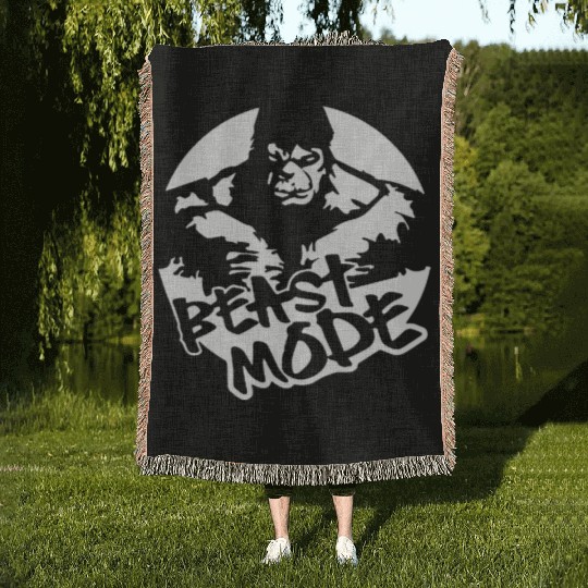 MMA Hulk Gym Bodybuilding Training Wear Workout cl Woven Blankets