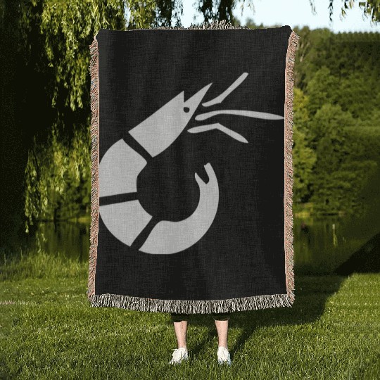 Shrimp Woven Blankets
