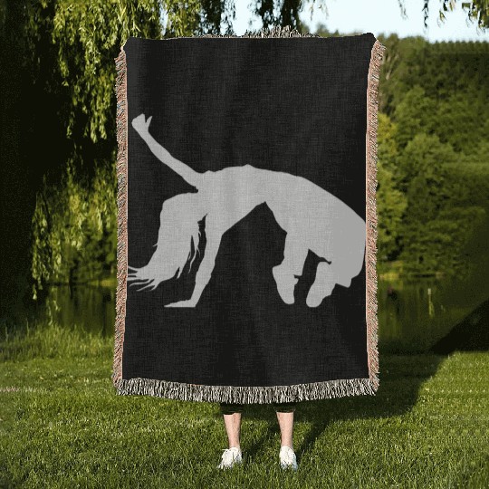 Hip hop street break dance cool splash Woven Blankets gift