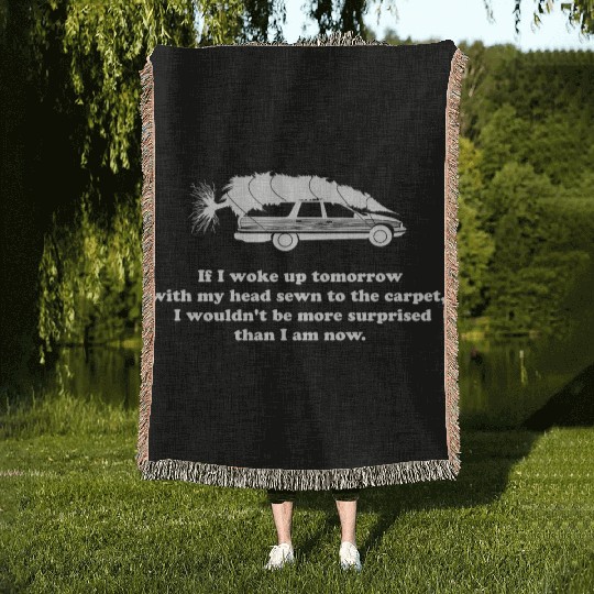 Griswold Christmas Vacation Woven Blankets